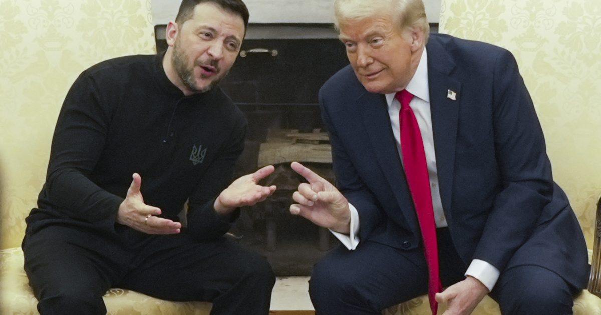 Zelenskyy нь хязгаарлагдмал гал зогсоох нь Трамп Нүдний нүдэнд