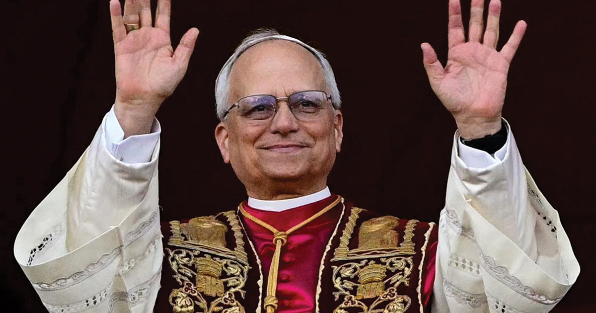Menschliche Rasse: Ein Blick auf den Papst