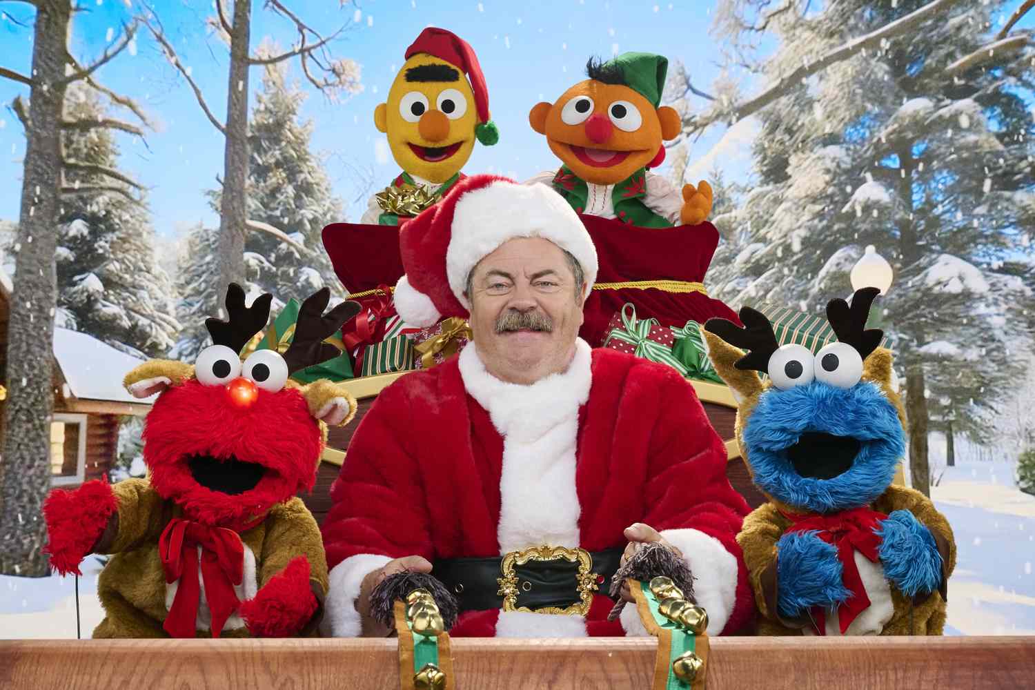 'Sesame Street' шинэ зул сарын дууг анх гаргажээ