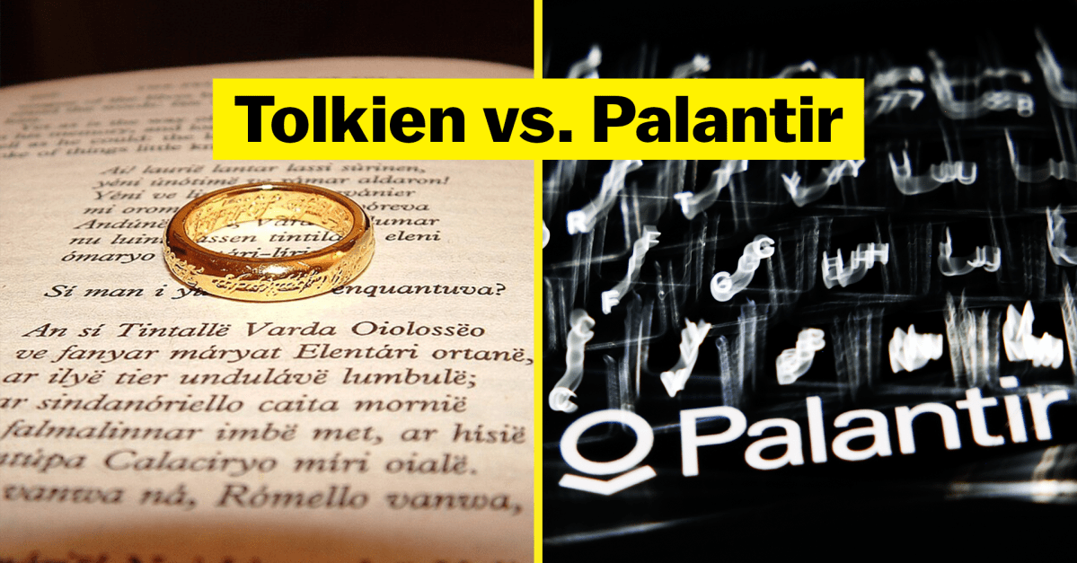 What would J.R.R. Tolkien think of Palantir?