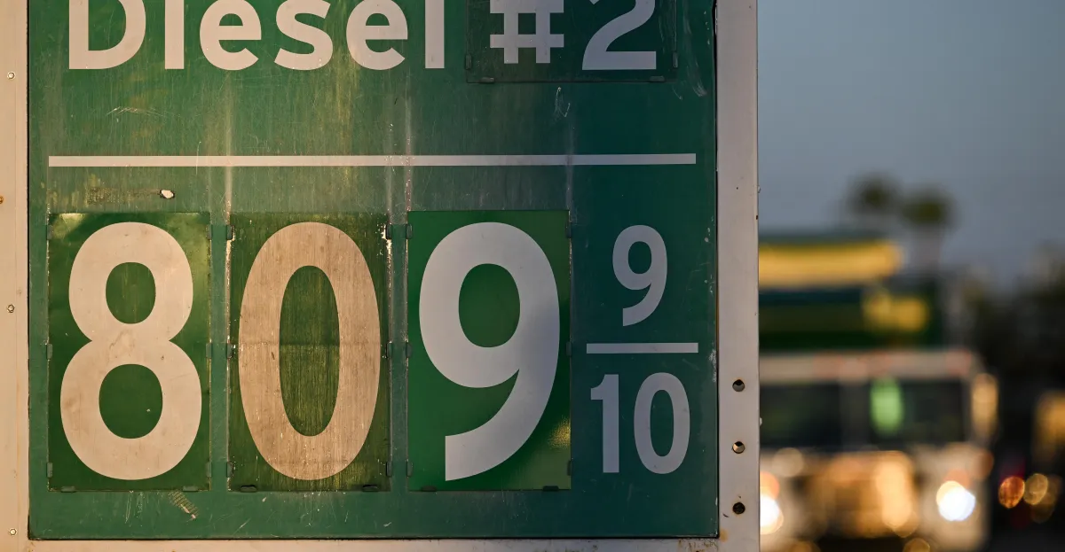 Why rising diesel prices will make groceries and other goods more expensive too